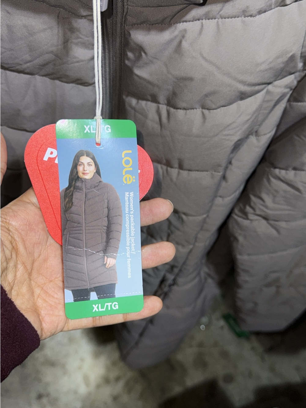 Kids Lightweight Puffer Coat - Taupe